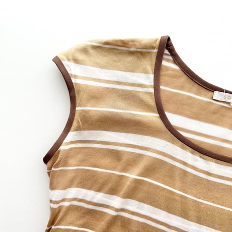 brown striped T-shirts