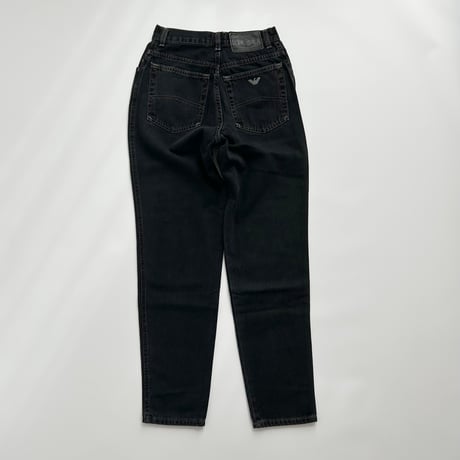 ARMANI black denim pants