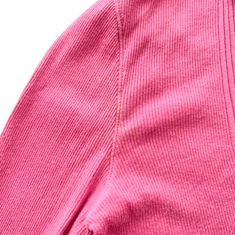 Ralph Lauren pink open collar tops