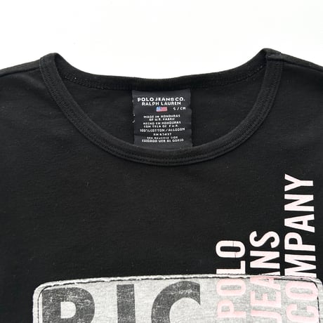 Ralph Lauren black patch logo tops