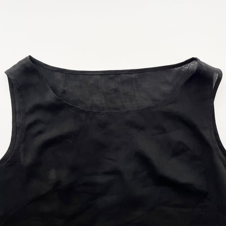 BALENCIAGA black tank top