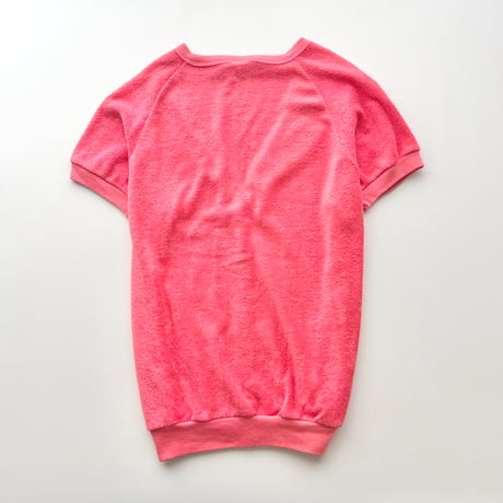 hot pink pile cardigan