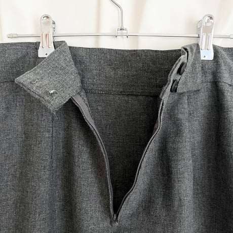 made in USA / gray pencil skirt
