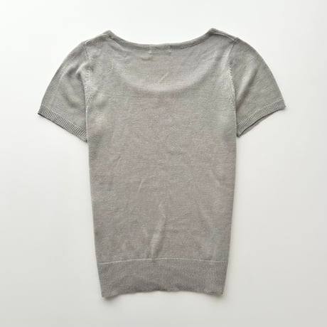 light gray knit tops