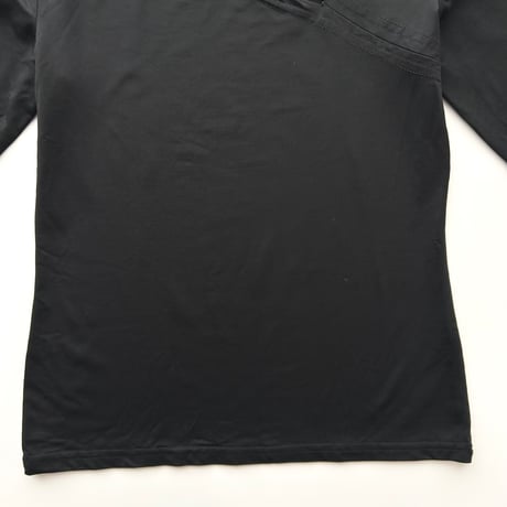 MORGAN black whole designed tops