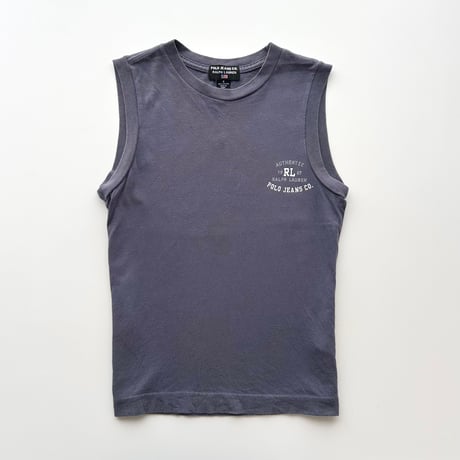 Ralph Lauren navy logo tank top