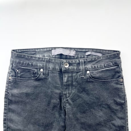 GUESS dark gray denim half pants