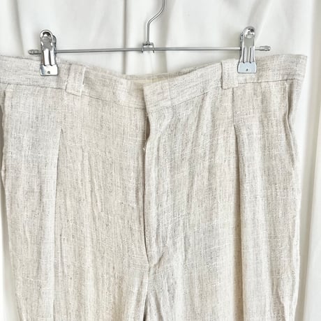 beige mix color pants