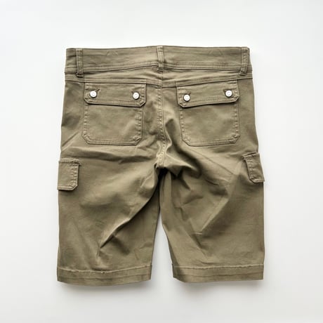khaki cargo half pants