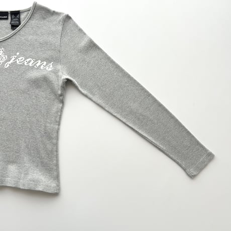 DKNY gray vis logo long sleeves