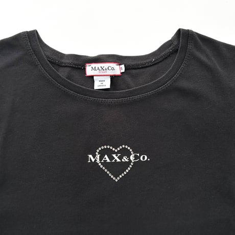 black rhinestone compact T-shirts