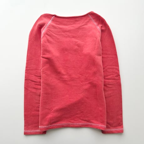 made in Italy / red patch logo sweat tops
