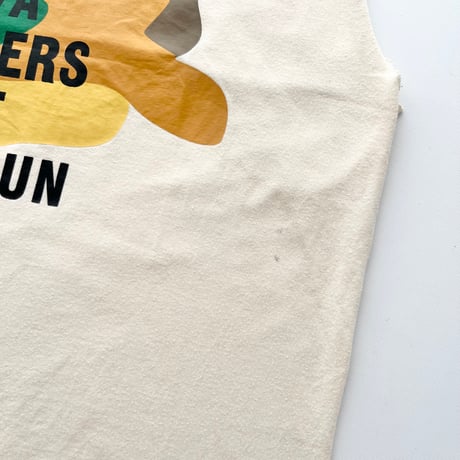 A.P.C. multi color logo tank top