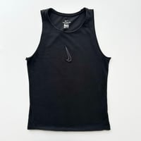 NIKE black logo tank top