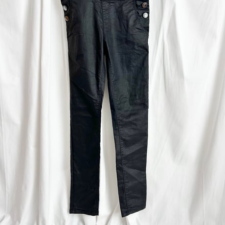 MORGAN black cotton all in one