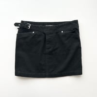 Ralph Lauren black belt mini skirt