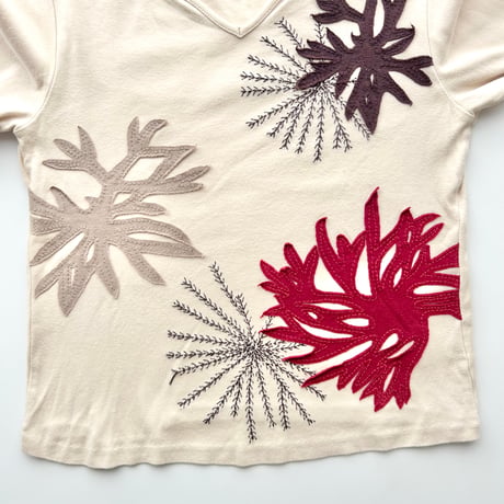 patch embroidery designed tops