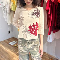 patch embroidery designed tops