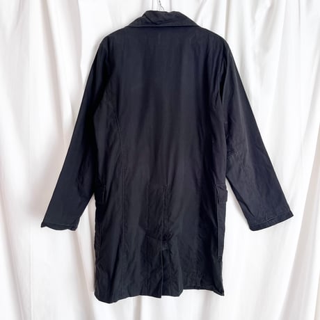 DKNY black cotton designed coat