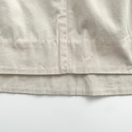 CELINE light beige side zip up skirt