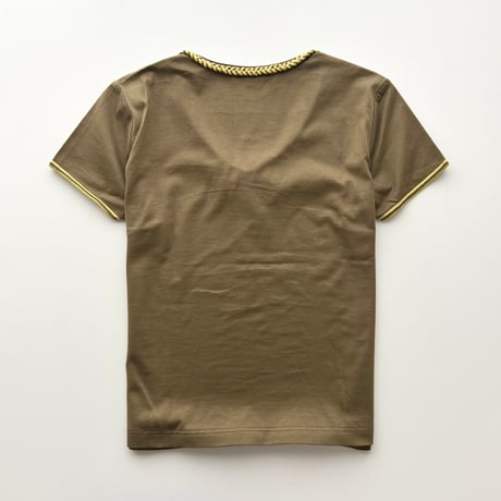 Burberry khaki ribbon T-shirts