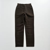 agnes b. brown tapered pants