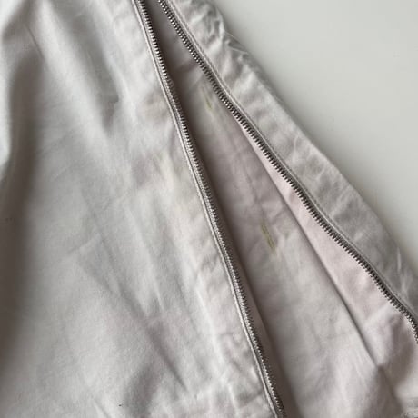 CELINE light beige side zip up skirt