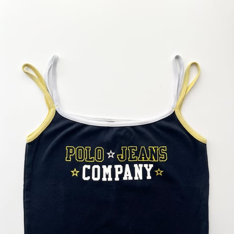 Ralph Lauren dark navy logo camisole