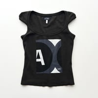 ARMANI black printed T-shirts