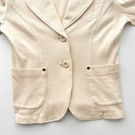 light beige cotton jacket