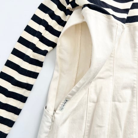 ARMANI stripe layered dress