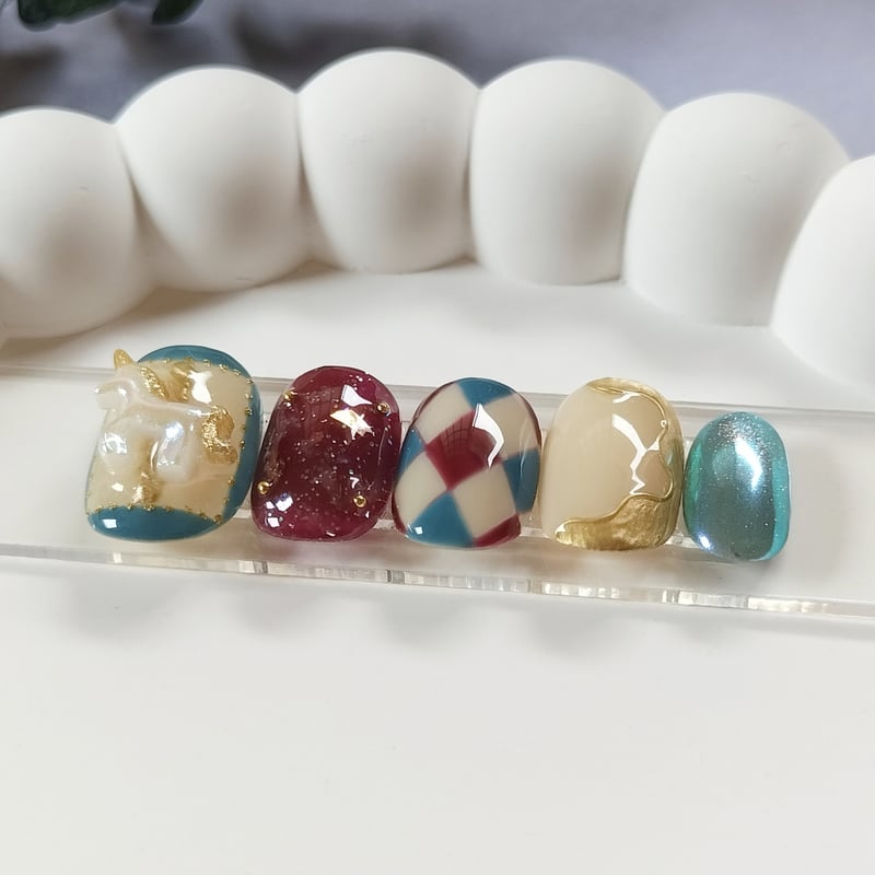 171 ブローチシリーズユニコーンのメリーゴーランド✨ 171 ブローチシリーズユニコーンのメリーゴーランド✨