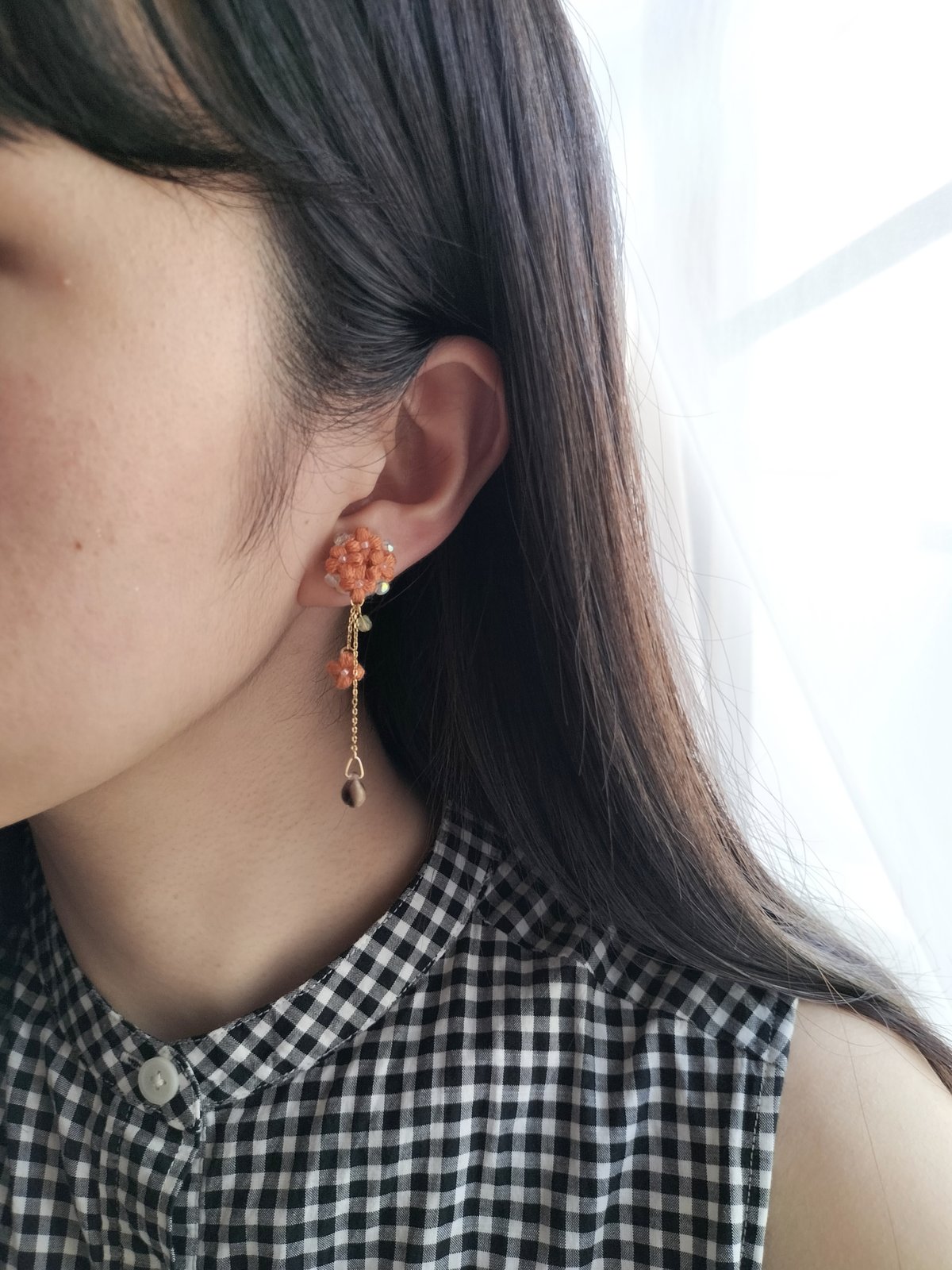 カクメイジン　金　金シク　ゴールド K18イエローゴールド 誕生石ペンダント 3way （6月の誕生石