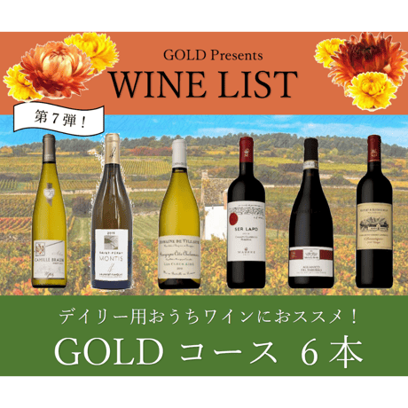 【第7弾】GOLDコース 6本20,000円セット