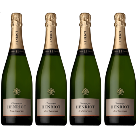 アンリオ ブリュット スーヴェラン 4本セット | Wine & Champagne GOLD
