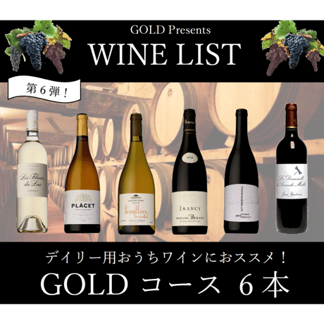 【第6弾】GOLDコース 6本20,000円セット
