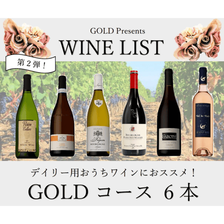 【第2弾】GOLDコース 6本20,000円セット