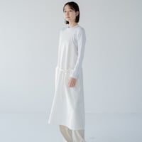 アメスリエプロンワンピース（ホワイト）