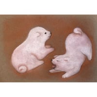 2匹の子犬（フレームなし）