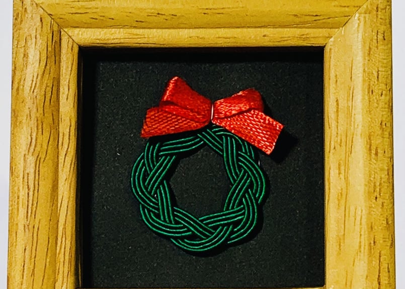 （b-501）水引　お正月アートフレーム c9408dd19388994448873feeda28d5