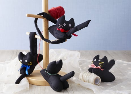 くろねこばさみ・しっぽつかみくろねこ