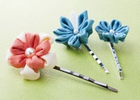 お花のつまみ細工　アクセサリー