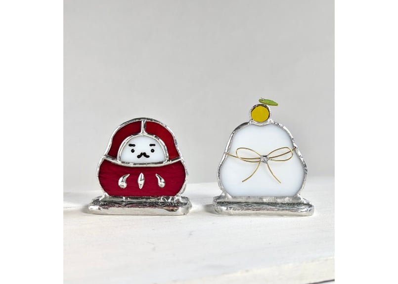 ステンドグラスで迎えるお正月 | サデコMONOがたり