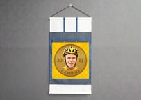 【クリストファー・フルーム選手】掛け軸風タペストリー【さいたまクリテリウム2024】