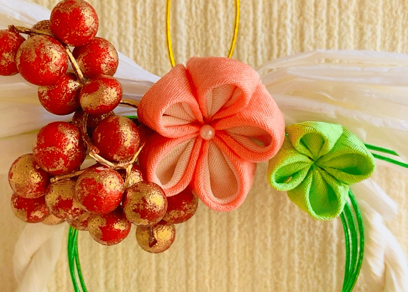 正月飾り のりこのり 楽天市場】正月飾り 注連飾り 竹治郎 雪月風花 春疾風（はるはやて