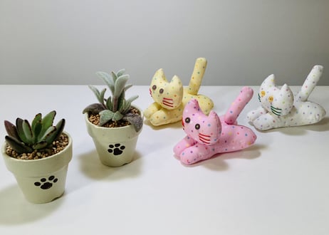 ねこばさみ（4匹セット）