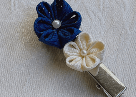 お花のつまみ細工　アクセサリー