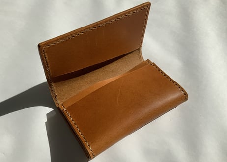 *受注生産＊桐の道具箱（すてあーずのレザーカードケース入り）