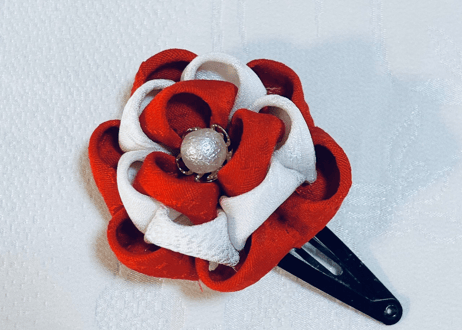 お花のつまみ細工　アクセサリー
