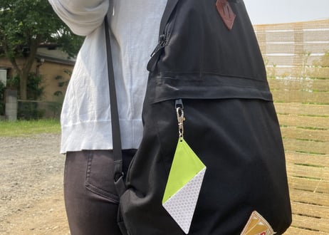 ヌゥの反射材キーホルダー